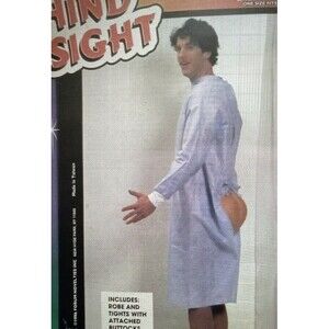 Vintage 1996 hind sight outrageously hilarious exposed robe & buttocks costume.